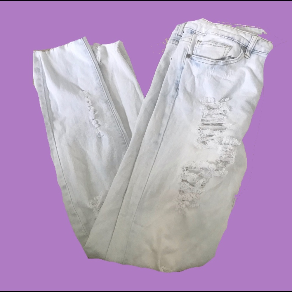 Bleached Denim jeans